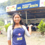Una de las amables propietarias de Mr. Chef Jesús